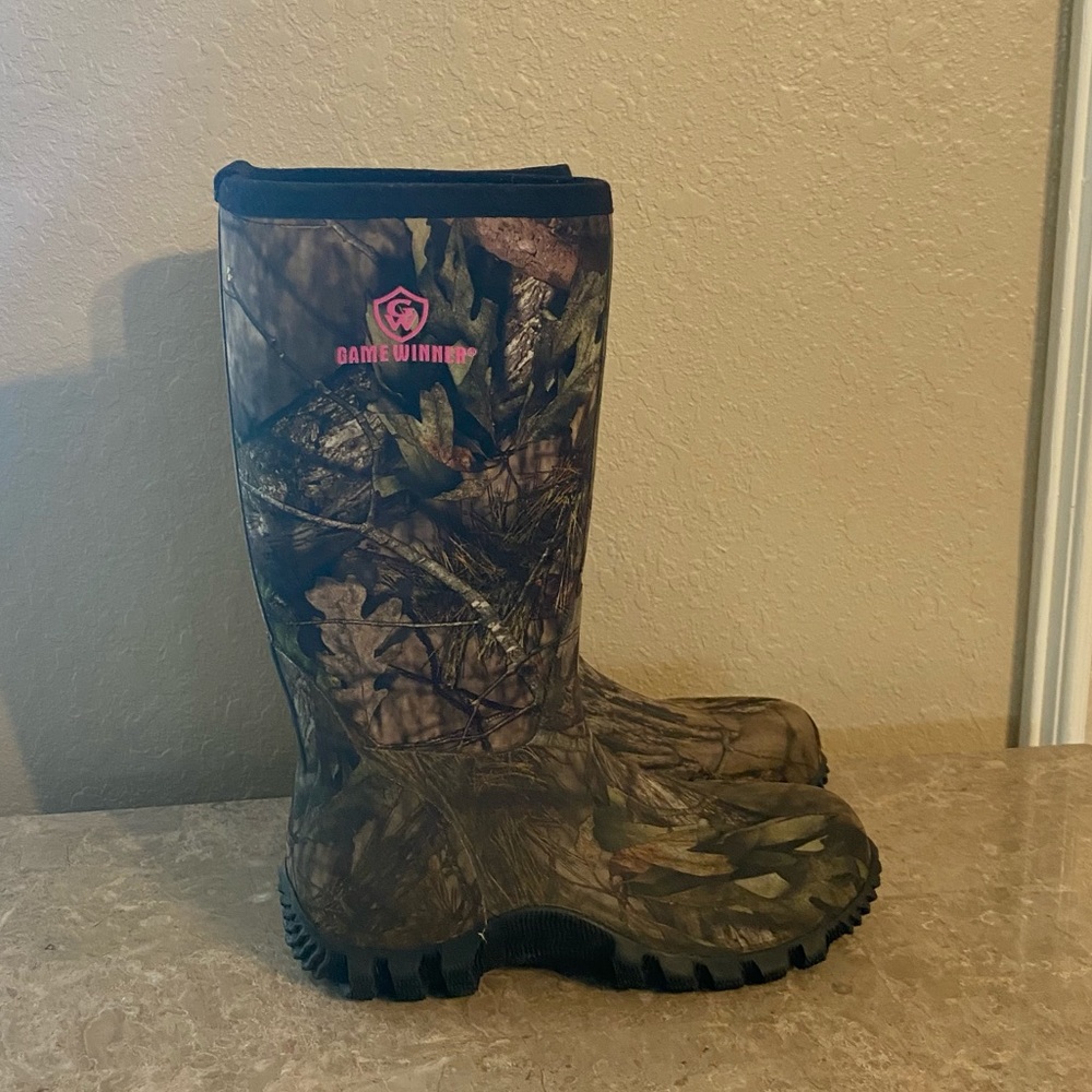 Game Winner hunting/rain boots camo